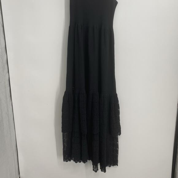 La Vie Rebecca Taylor Maxi Dress Size M Whimsigoth Boho Cottage Avant Garde 251 - Picture 2 of 8